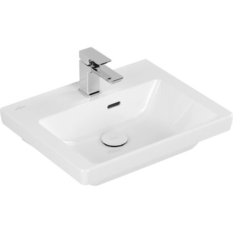 Villeroy & Boch Subway 3.0 Handwaschbecken, 1 Hahnloch, mit