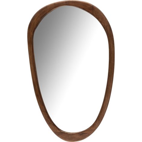 Miroir irrégulier bois de manguier 51x4x83cm (1/3)
