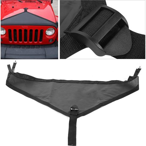 Protection de capot avant Hesd compatible avec Jeep Wrangler JK 2007-2017 (étoile à cinq branches) (1/5)