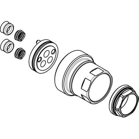 Ricambio kit di adeguamento per miscelatore incasso Hansgrohe 95763000