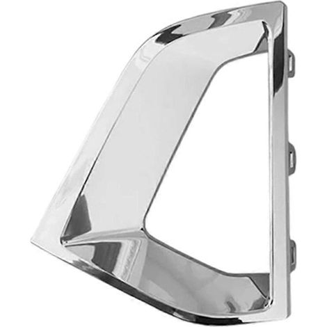 Cubierta cromada de la rejilla del parachoques delantero para BMW Serie 5 G38 G30 G31 21-24, embellecedor de la caja del conducto de aire del freno 51119463481 L (1/5)