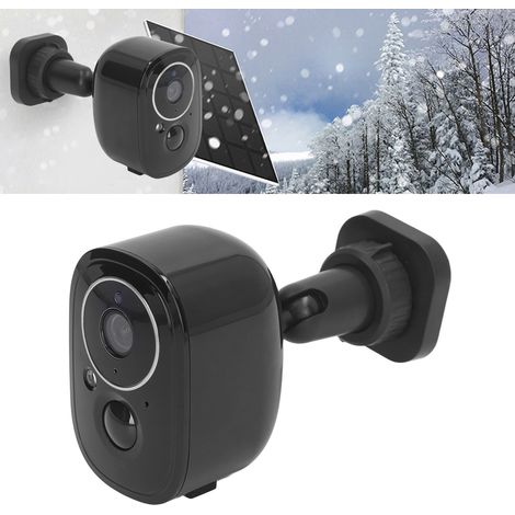 Caméra de surveillance WiFi sans fil 3MP Graffiti extérieure intelligente PIR solaire avec vision nocturne haute définition (1/5)