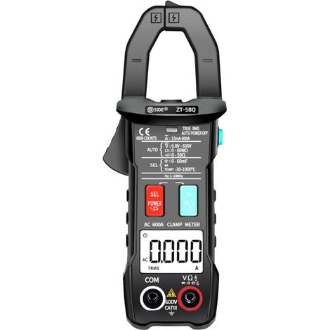 Pince multimètre haute précision ZT - 5BQ 6 000 points, numérique (1/5)