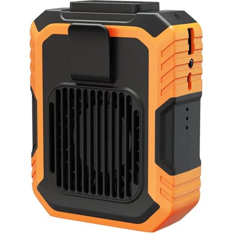 Ventilateur de refroidissement silencieux à 3 vitesses puissantes, , ventilateur de refroidissement portable avec lampe de poche (1/5)