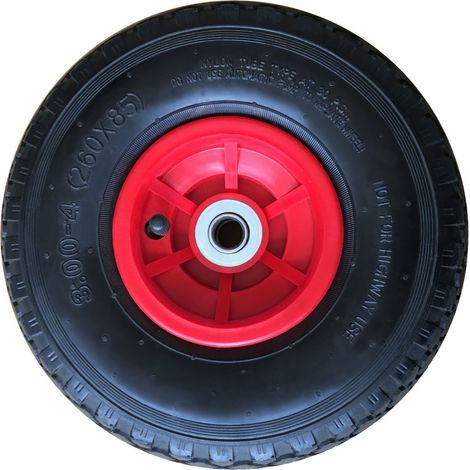 Luftrad Sackkarrenrad Rad Bollerwagen Sackkarre Reifen Luftbereifung 260x85 mm (1/4)