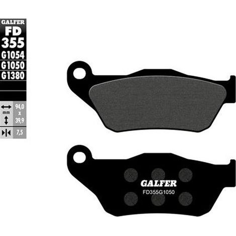 PASTILLAS DE FRENO GALFER KH430 SEMIMETÁLICAS PARA SCOOTER