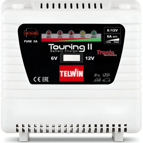 1PZ CARICABATTERIA TOURING 11 6/12V (1/4)