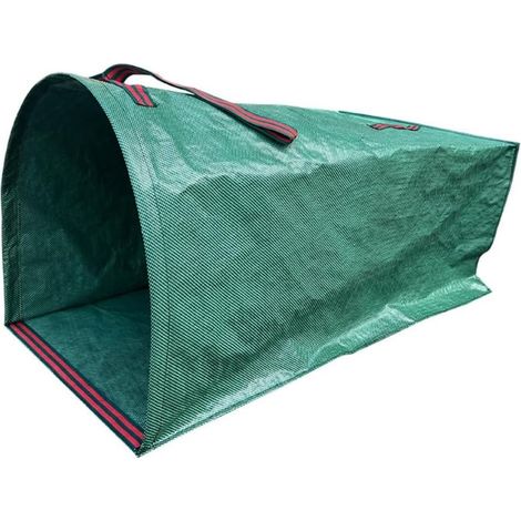 Sac Poubelle de Jardin Réutilisable 200 L - Grand Sac Autoportant en PP - Pour Terrasse et Déchets Verts (1/5)
