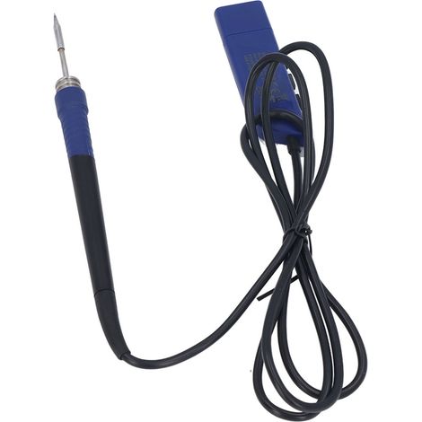 Digitaler elektrischer Lötkolben mit hoher Empfindlichkeit, Echtzeit-Temperaturanzeige, USB, DC 5 V, 10 W (1/5)