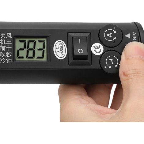 Station de dessoudage à air chaud 450W, pistolet thermique réglable LCD pour soudure CMS BGA (1/5)