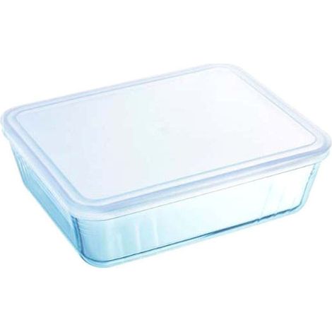 Contenitore Multiuso Rett. C/Cop Cm 27X23 Pyrex