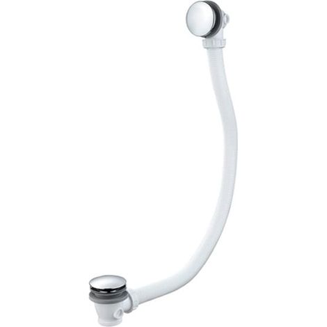 Ideal Standard Luxury Clicker Bath Waste and Overflow - Chrome (1/2)