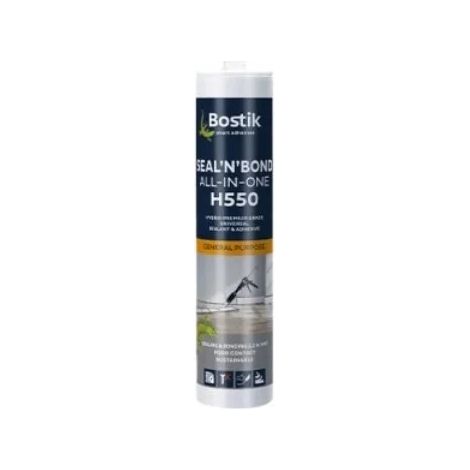 BOSTIK H550 SEAL'N'BOND COLLA DI MONTAGGIO GRIGIA 290ML