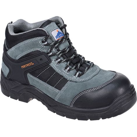 Trekker Plus Composite S1p Sicherheitsschuh Schwarz Größe 42 - Portwest
