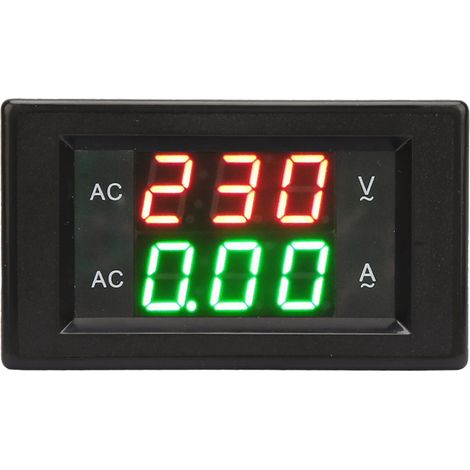 Voltmètre-ampèremètre numérique YB4835VA, 500 V CA, 50 A, à LED (1/5)