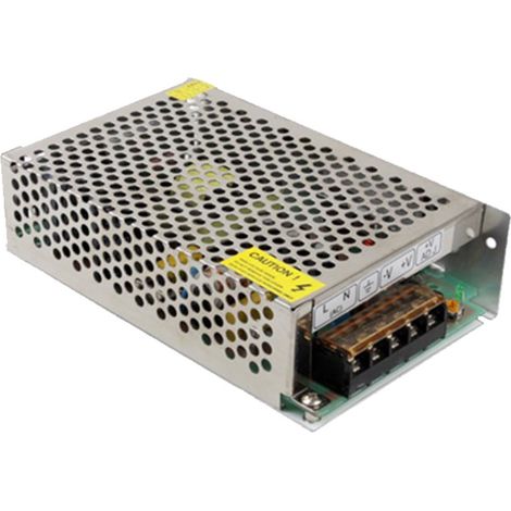Transformador de metal 12V 5A sin cable (1/2)