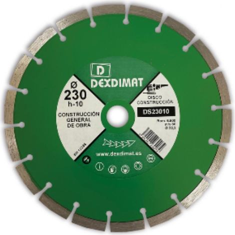 FPLUS disco diamante 115 general obra , DISCO GENERAL DE OBRA H10
Disco de H10, recomendado para corte de todo tipo de materiales de obra