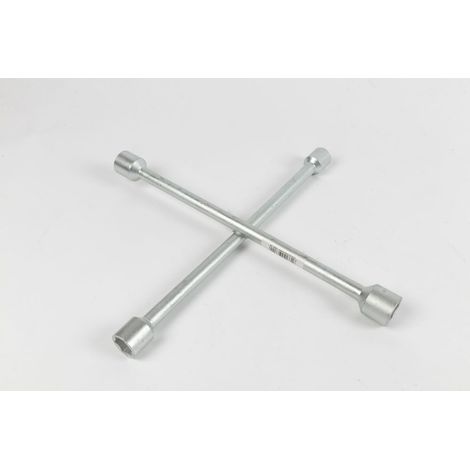 Chiave per ruota a croce in acciaio resistente 14"=36 cm