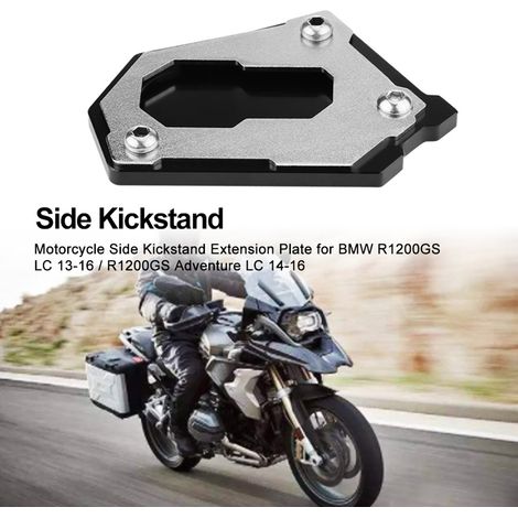 Plaque d'extension de béquille latérale pour R1200GS LC 13-16 / R1200GS Adventure LC 14-16