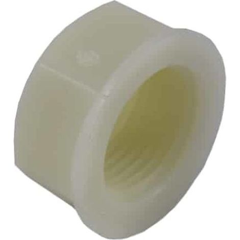 Connecteur de tuyau en plastique Capuchon d'extrémité 3/4" (1/3)