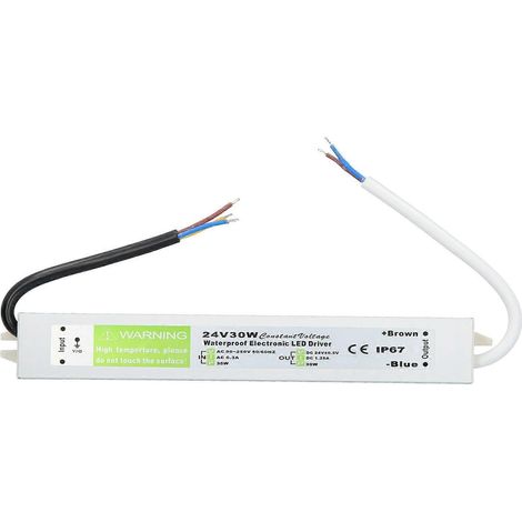 30W AC90–250V Wasserdichtes Netzteil, Transformator-Adapter, dünnes LED-Netzteil, Treiber