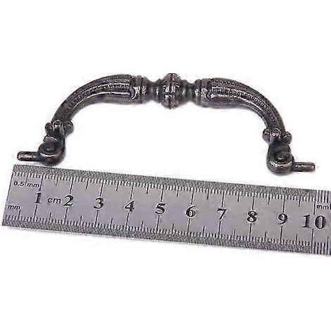 Poignée de porte de meuble de cuisine couleur laiton pour bar, porte, fenêtre, tiroir ou armoire-100mm