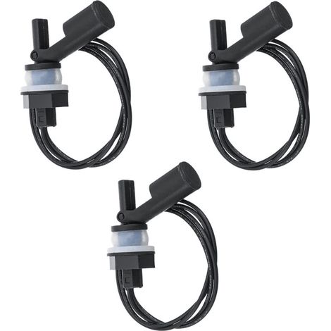 SABIR Lot de 3 Niveau Capteurs deau, Interrupteur Flotteur Pour, Pompe Capteur Niveau eau Interrupteur De Niveau Automatique pour Aquarium de Piscine (1/5)