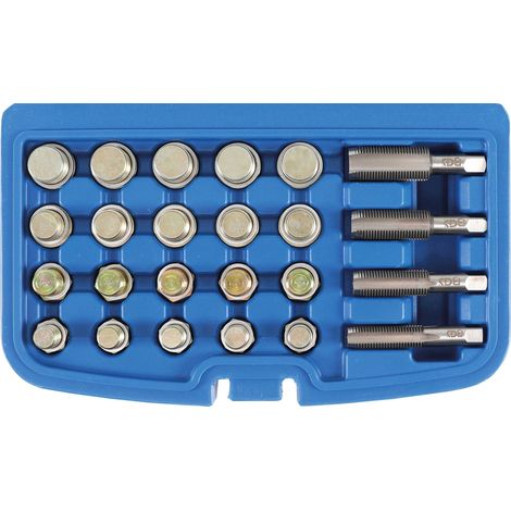 BGS Reparatursatz für Öl-Ablass-Gewinde 64tlg. - 126