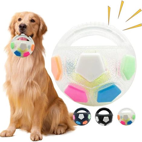 Anti-Stress-Ball, The Mellow Dog Calming Ball, Interaktiver Bissfest -Training, Weiche Gummizähne Reiniger, Lustige Haustier -Übungsausrüstung Engagiertes Kauspielzeug (A) (1/5)