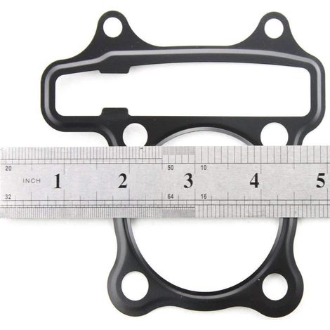 Culasse GY6 4 temps de 57,4 mm avec joint et bougie, pièces moteur pour quad 150 cm3. (1/4)