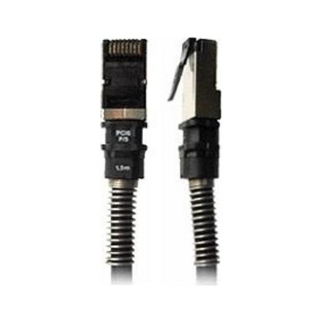 Patchsee Cable ethernet Cat6A UTP 2,1m negro