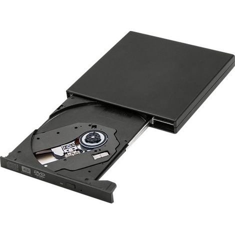 Graveur DVD±RW Qoltec (±R DL) - USB 2.0 - externe (1/5)
