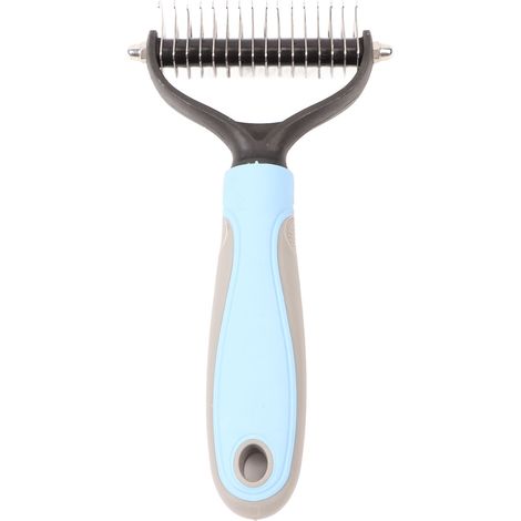 Brosse de toilettage double face pour animaux de compagnie, brosse démêlante pour enlever les nœuds et peigne à démêler pour Golden Retriever (1/5)