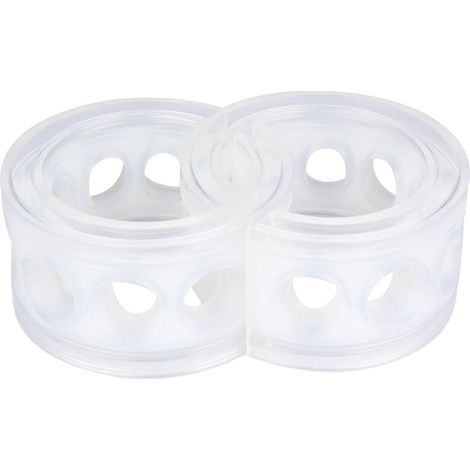 2pc TPE AF Transparent Spring Retaining Shock Absorber Pad Cushion Power Cushion Type(C) (1/5)