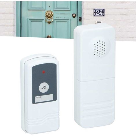 Campanello Porta Casa Wireless Senza Fili Wifi Grundig Fino a 50m Impermeabile