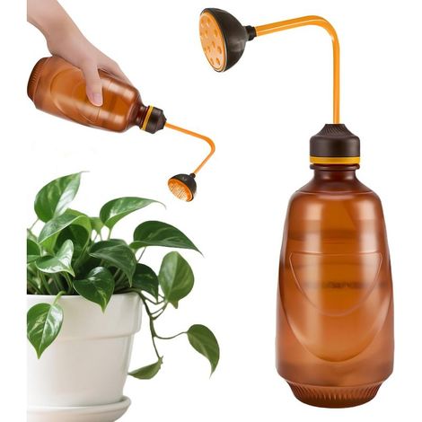 450ml Indoor Metal Watering Can – For Bonsai, Seedlings and Delicate Plants – Fine Nozzle for Precise Watering (1/4)
