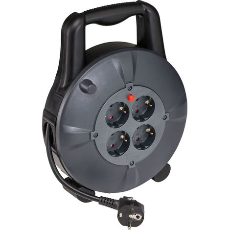 Kabelbox Kabeltrommel 10m 230V H05VV-F 3G1,5 IP20