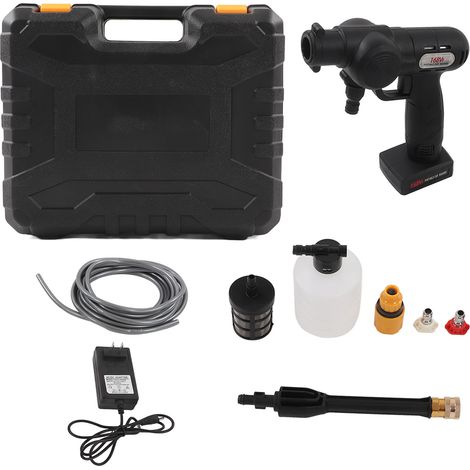 Nettoyeur haute pression sans fil portable électrique 110‑240V prise US pour voitures camping-cars bateaux (1/5)