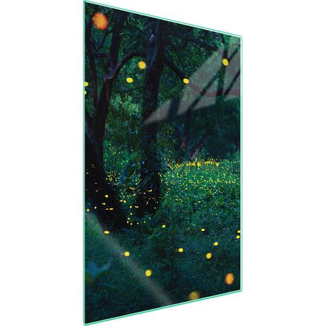 TAGLIERE IN VETRO 35x52 Alberi (1/5)