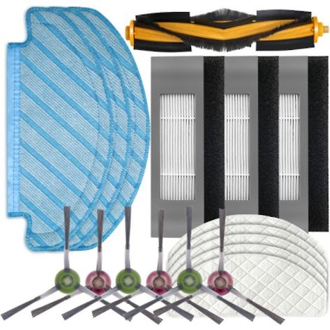 Filterbürsten-Wischmopp-Set für Ecovacs Deebot Ozmo T8 / T8 Aivi (1/4)
