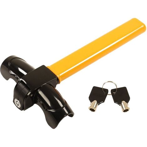 Car Steering Wheel Lock, Steering Wheel Locking Device, T-bar Steering Wheel Lock for Universal Car Steering Wheels (1/5)