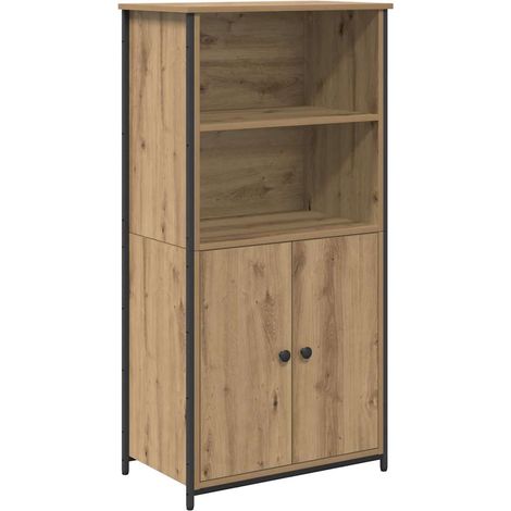 Maison Exclusive - Alacena Roble artesanal 62 x 36 x 121,5 cm Mad