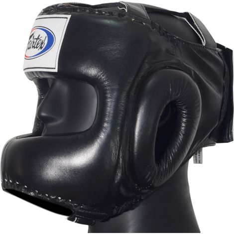 Casque de boxe Fairtex HG4 avec protège-nez Noir L (1/5)