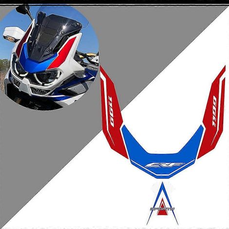 Protections latérales de réservoir pour Honda CRF1100/CRF 1100 L Adventure Adv (kit d'autocollants et de protections pour visière) - Modèles 2019, 2020 et 2021-2021 (1/5)