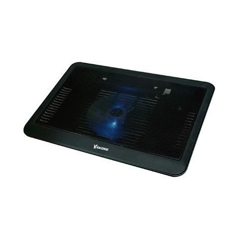 Vakoss LF-1854LK notebook cooling pad 43.2 cm (17") Black (1/2)