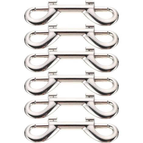 Mousquetons pour laisses d animaux lot de 6 en alliage de (1/5)
