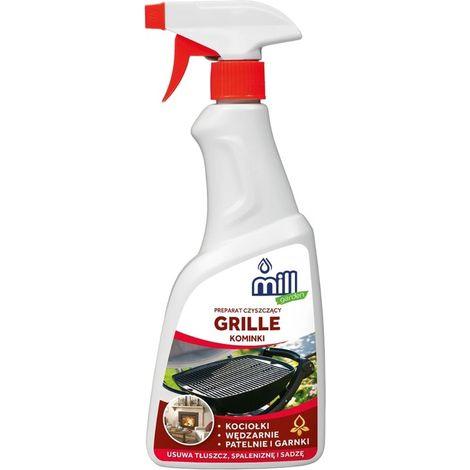Molino de 555 ml. Agente de limpieza para parrillas, calderos y chimeneas.