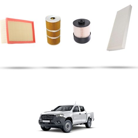 Kit tagliando 4 filtri compatibile con Mercedes Classe X (W470) 220 d 120kw Dal 2017 (1/5)