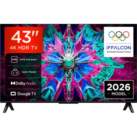 iFFALCON U65A 43U65A Fernseher 109,2 cm (43") 4K Ultra HD Smart-TV WLAN Schwarz (1/5)