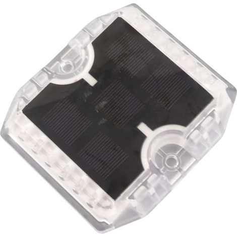 Lampe solaire à détecteur de mouvement, éclairage LED paysager pour terrasse, jardin ou muret, alimentée à énergie solaire. (1/5)